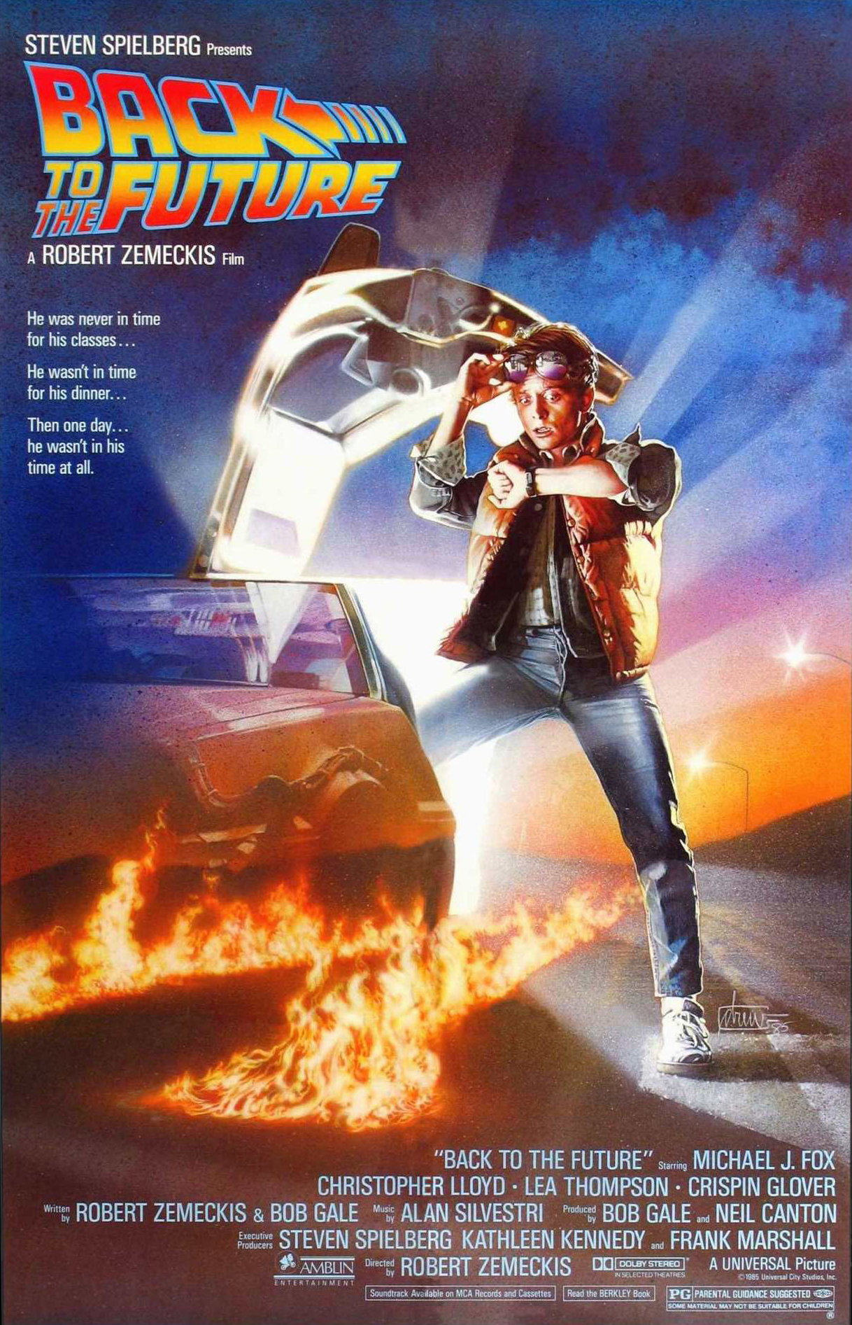 Back The Future Poster